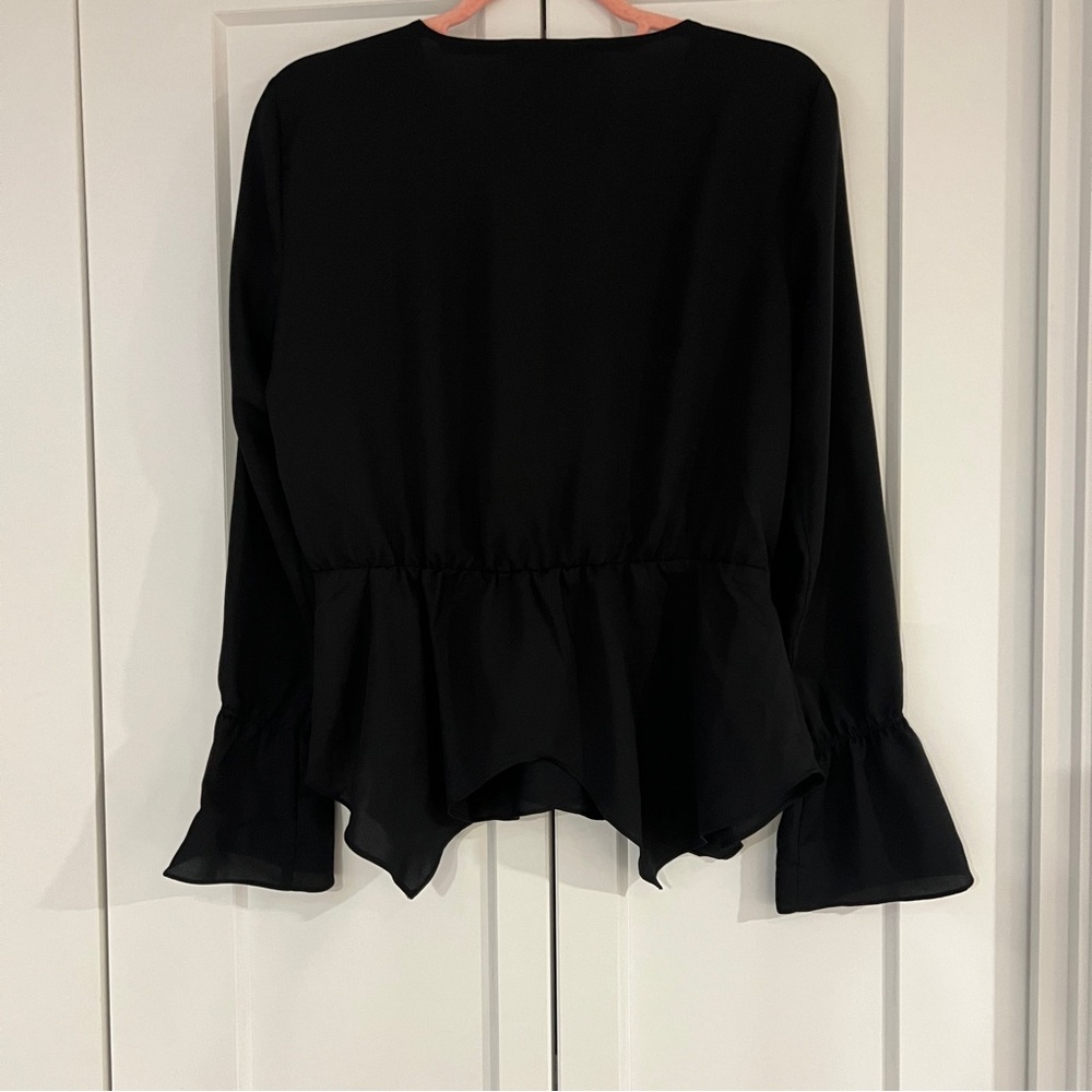 Bcbg Frilly Blouse View 6